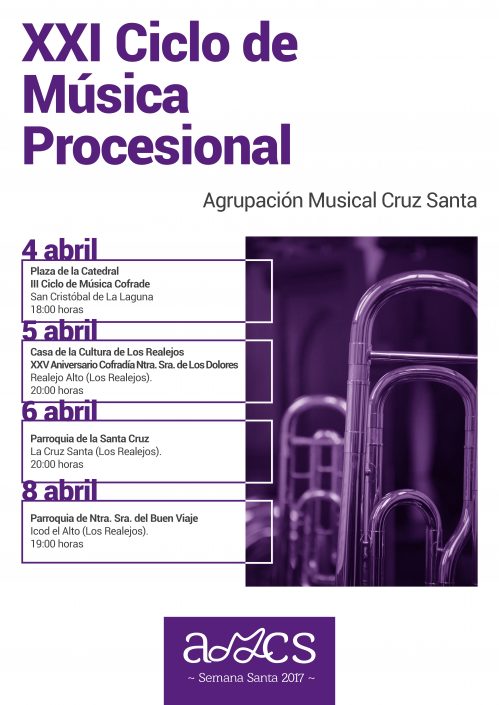 Cartel Conciertos Sacros AMCS